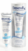 BreathRx Purifying Fresh Breath Toothpaste “Whitening Formula” (4-oz tube)