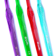 GUM Soft Compact Angle Toothbrush (12 Pack Value)